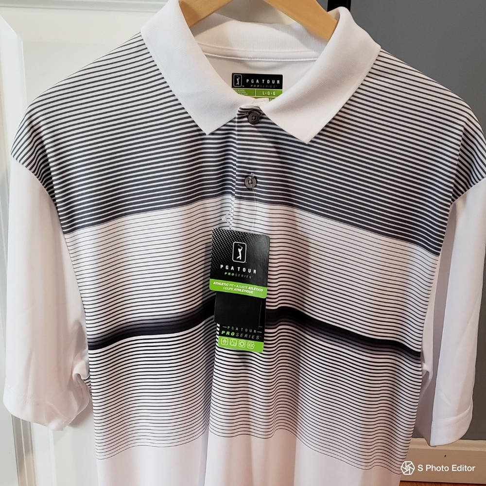 NWT Mens PGA Tour Pro Series Shirt